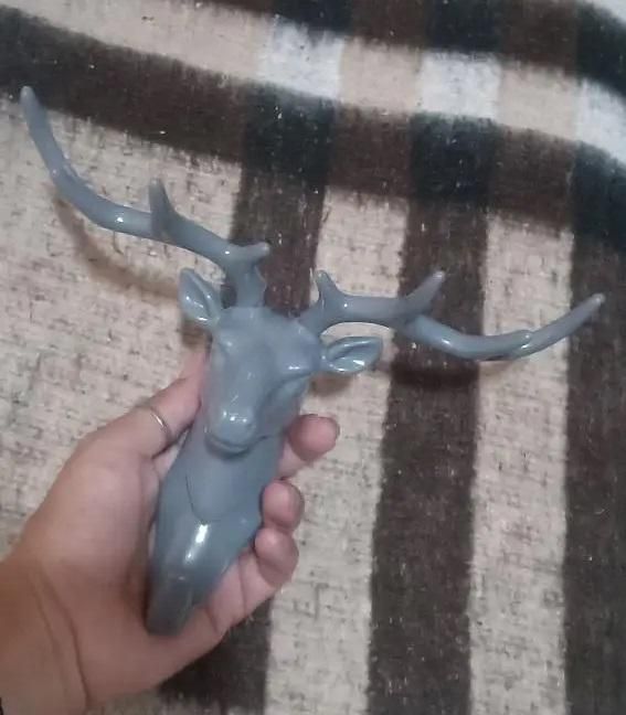 Self Adhesive Deer Head Hanging Hook (Pack of 2)