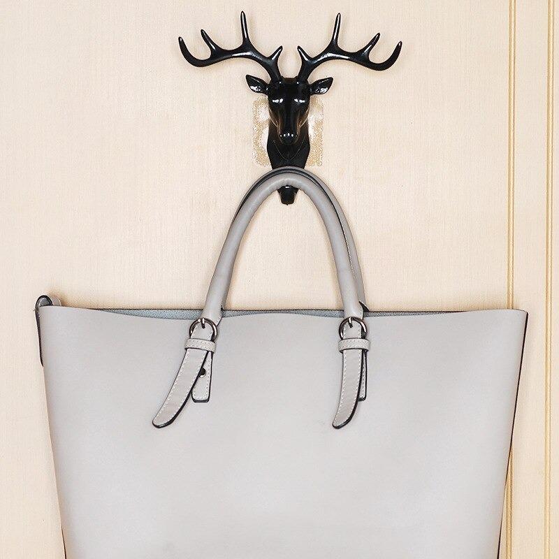 Self Adhesive Deer Head Hanging Hook (Pack of 2)