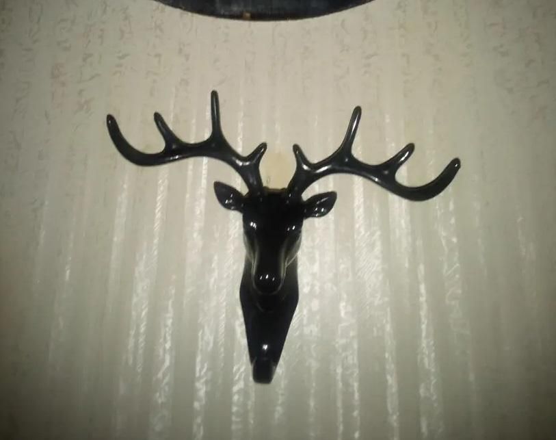 Self Adhesive Deer Head Hanging Hook (Pack of 2)